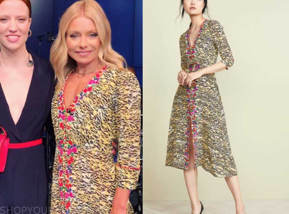 Live with Kelly and Ryan: April 2019 Kelly Ripa's Yellow and Pink ...