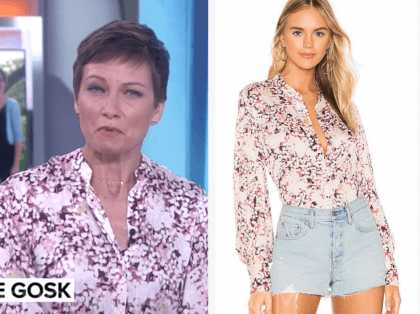 The Today Show: April 2019 Stephanie Gosk's Floral Blouse | Shop Your TV