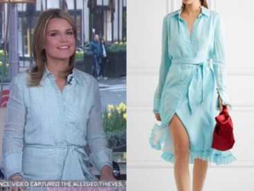 Savannah Guthrie Fashion Clothes Style And Wardrobe Worn On Tv