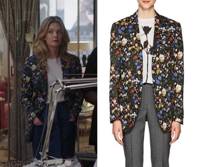 r13 floral blazer