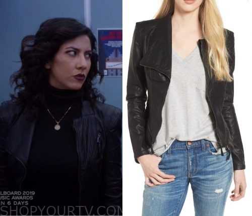 Brooklyn Nine Nine: Season 6 Episode 14 Rosa's Black Leather Jacket ...