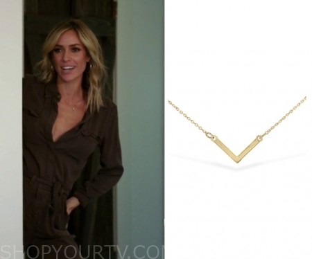 Uncommon james baby sales v necklace