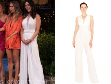 white jumpsuit bachelorette