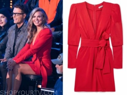 bachelorette hannah red dress