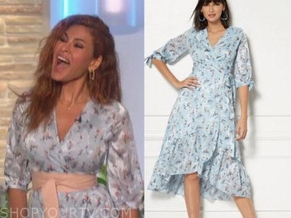 eva mendes floral dress