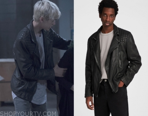 The Gifted: Season 2 Episode 1 Andy's Quilted Leather Jacket | Shop Your TV