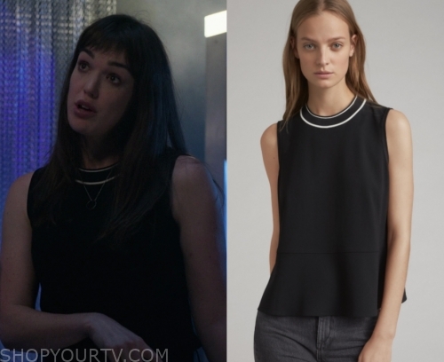 Agents Of S H I E L D Season 6 Episode 3 Jemma S Contrast Tank Top Shop Your Tv