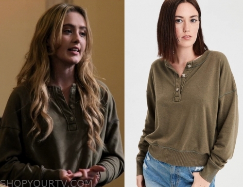 Ae ahhmazingly best sale soft henley sweatshirt