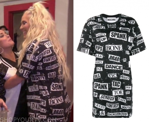 erika jayne t shirt dress