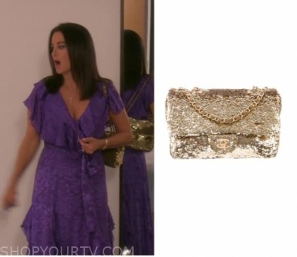 RHOBH: Season 9 Episode 15 Kyle's Gold Sequin Bag