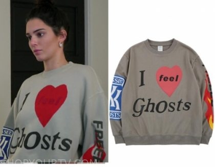 i love ghost sweatshirt