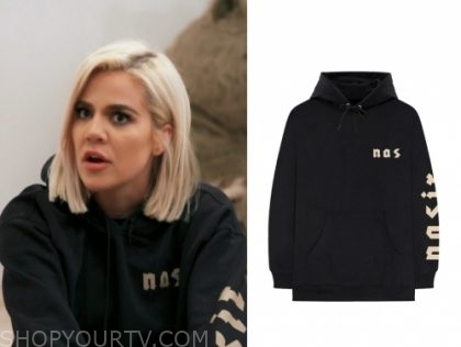 khloe kardashian champion sweatshirt