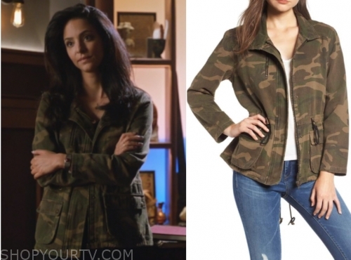 Legends of Tomorrow: Season 4 Episode 7 Zari's Camo Jacket | Shop Your TV