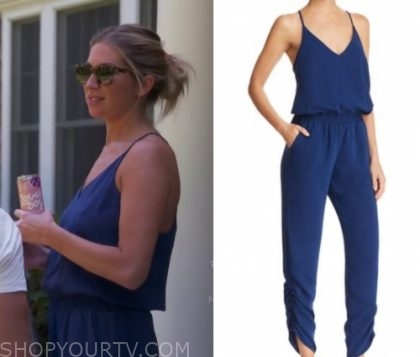 amanda uprichard lowell ruched jumpsuit