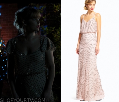 The Society: Season 1 Episode 3 Cassandra's Beaded Gown | Shop Your TV