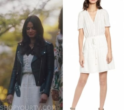 Charmed: Season 1 Episode 22 Mel's White Button Down Dress | Shop Your TV