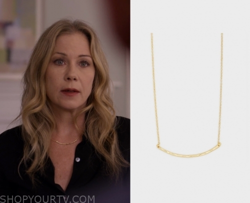 Dead To Me: Season 1 Episode 7 Jen's Gold Necklace | Shop Your TV