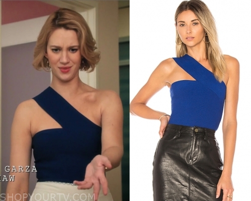 L'Agence Jane Cami worn by Petra Solano (Yael Grobglas) in Jane the Virgin  (S05E06)