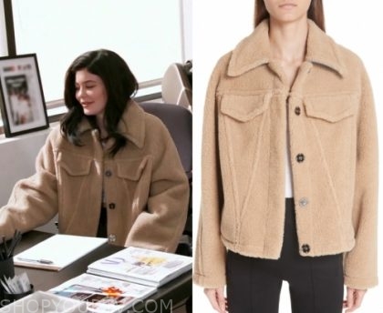 kendall and kylie teddy puffer jacket