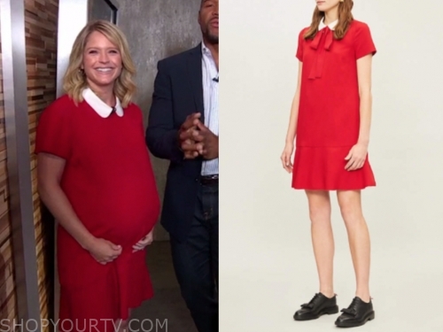 Good Morning America: Strahan and Sara June 2019 Sara Haines's Red and ...