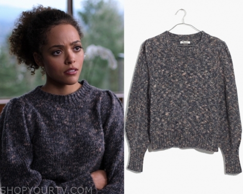 Trinkets: Season 1 Episode 9 Tabitha's Flecked Sweater | Shop Your TV