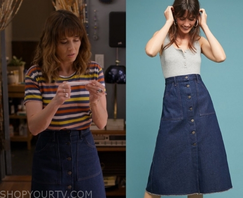 judy blue jean skirt