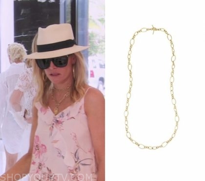 tinsley mortimer gold link necklace