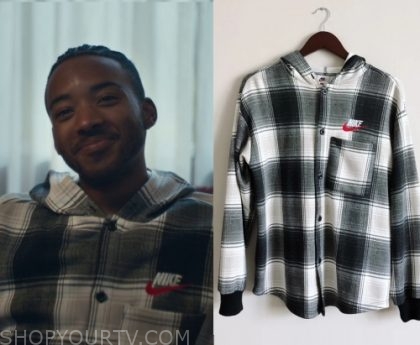 Euphoria Season 1 Episode 2 Chris Plaid Nike Shirt Shop Your TV