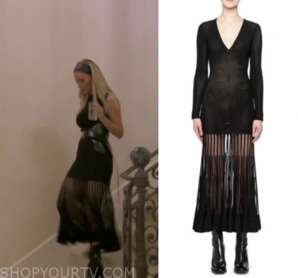 WornOnTV: Dorit's black monogram polo dress on The Real Housewives of  Beverly Hills, Dorit Kemsley