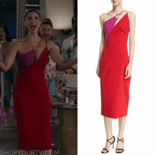 Grand Hotel Season 1 Episode 7 Gigi's Two-Tone Dress | Shop Your TV