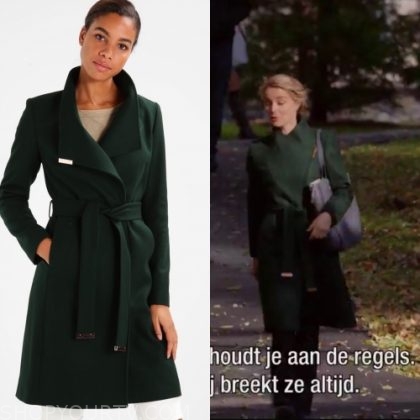 green coat ted baker