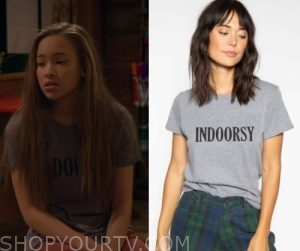 Bunk'd: Season 4 Episode 2 Ava's Indoorsy Tee | Shop Your TV