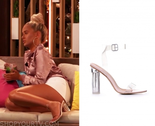 love island clear shoes