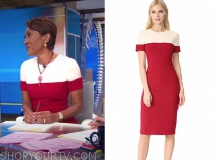 Good Morning America: July 2019 Robin Roberts's Red and White ...