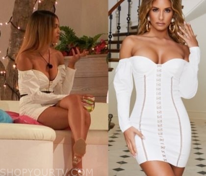 oh polly white off the shoulder dress