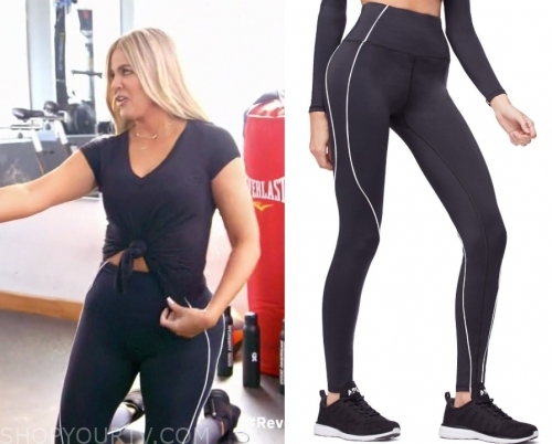 Revenge Body with Khloe Kardashian: Season 3 Episode 1 Khloe's Piped  Leggings