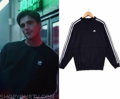 black adidas sweater