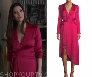 Grand Hotel: Season 1 Episode 10 Gigi's Silk Pink Dress | Shop Your TV