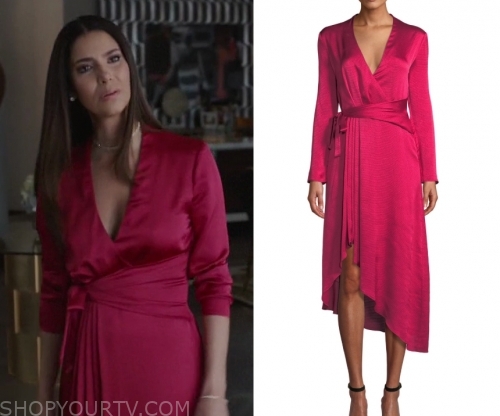 Grand Hotel: Season 1 Episode 10 Gigi's Silk Pink Dress | Shop Your TV