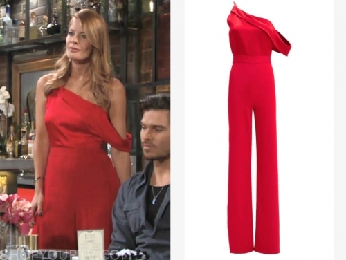 The Young and the Restless: August 2019 Phyllis's Red Asymmetric ...