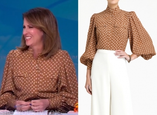 Sunrise: August 2019 Nat's Polka Blouse | Shop Your TV