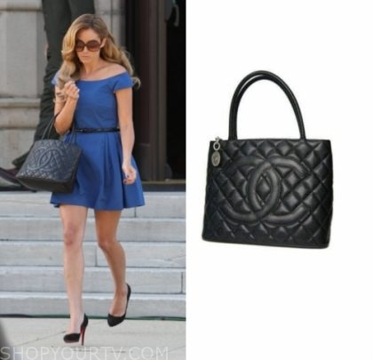 The Hills Season 5 Episode 10 Lauren s Black Quilted handbag