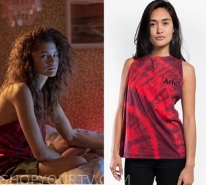 rue tie dye shirt euphoria