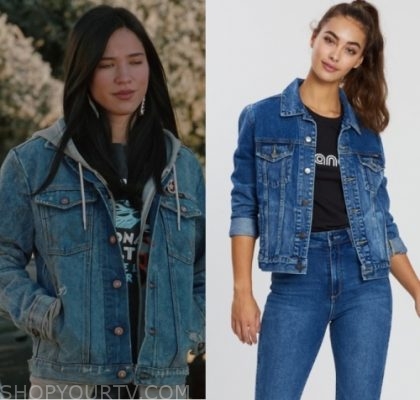 Yellowstone: Season 2 Episode 9 Monica's Denim Jacket | Shop Your TV