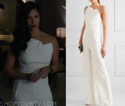 Grand Hotel: Season 1 Episode 13 Gigi's White Jumpsuit | Shop Your TV