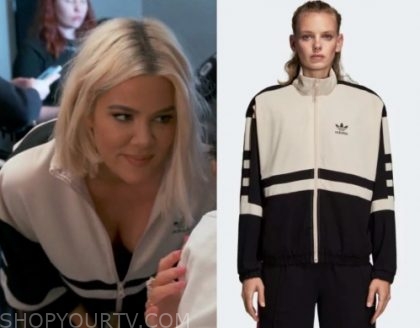 khloe kardashian adidas jacket