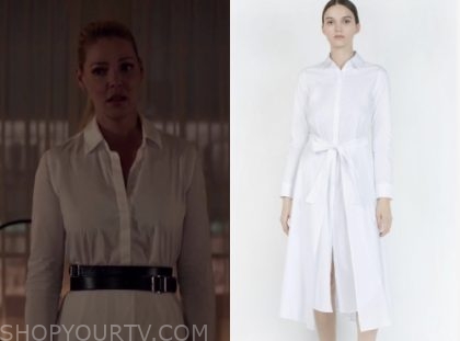 Suits Season 9 Episode 9 Samantha S White Shirt Dress Shop Your Tv