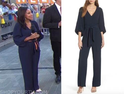 The Today Show: September 2019 Sheinelle Jones's Navy Blue Balloon ...