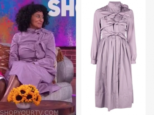 The Kelly Clarkson Show: September 2019 Tracee Ellis Ross's Purple Bow ...