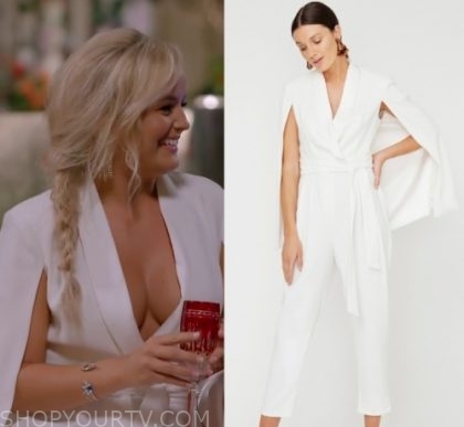 white jumpsuit sheike